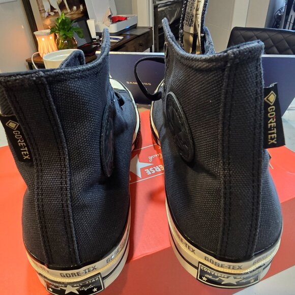 Converse Chuck 70 GTX Gore-Tex Men SHADOW BLACK SIZE 10 Casual Shoes A09483C - Picture 8 of 16